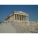 Partenón.Es un templo dórico, octástilo,períptero.