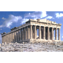 Partenón.Es un templo famoso por su proporción, equilibrio y su estudio hasta el mínimo detalle.